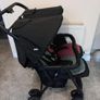 Joie double baby's buggie with rain covers Image 2