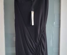 BASTYAN Black One Shoulder Dress Sz 12UK - Bnwt Rrp 195