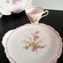 Vintage Tuscan "April Beauty" Bone China Tea Set for One Image 6