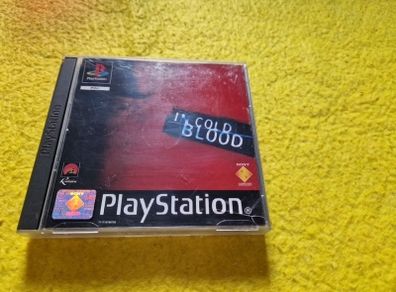 In cold blood  PlayStation1 ps1 PlayStation2 ps2 games Original