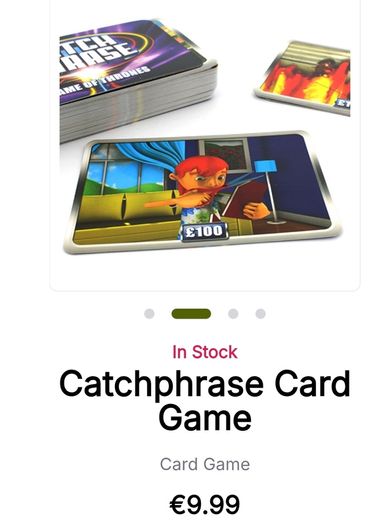 Brand New Catch Phrase Card Game - RRP - 9.99