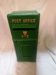 Brand New Irish Style Post Box Sturdy Cast Iron