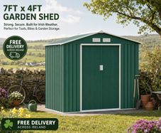 Metal Shed 7ft x 4ft