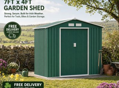 Metal Shed 7ft x 4ft
