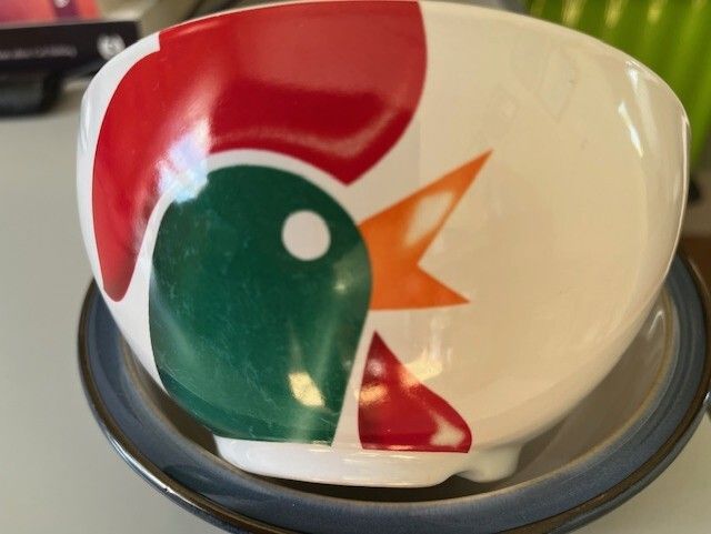 4 x Weetabix 70th Anniversary And 1 x Cornflakes Cereal Bowls. In Excellent Condition Total 6 cereal Bowls