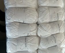 Paintbox cotton Aran white (10)