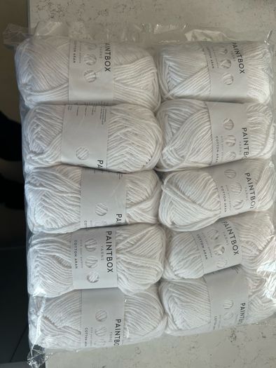 Paintbox cotton Aran white (10)