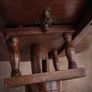 Antique Mahogany Tilt Top Tripod Table Ball & Claw Feet Image 2