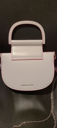 Charles & Keith Mini Top Handle Handbag in Grey