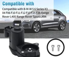 Rear Parking Handbrake Caliper Servo Motor 12 Teeth Replacement for BMW 5 6 Series Range Rover L405 Range Rover Sport L494 Replaces 34216794618