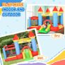 Kids Bouncy Castle Inflatable Trampoline Slide Pool Basket for Kids Age 3-10, 3 x 2.75 x 2.1m Image 9