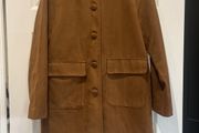 brown suede jacket