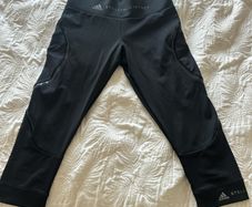 Stella McCartney Black 3/4 Leggings UK Small