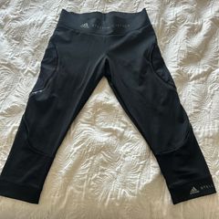 Stella McCartney Black 3/4 Leggings UK Small