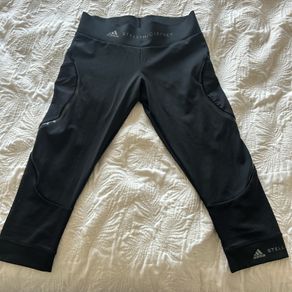 Stella McCartney Black 3/4 Leggings UK Small