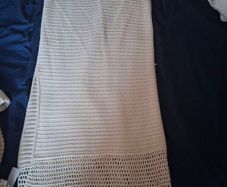 Massimo dutti crochet maxi skirt and top