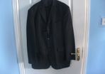 black mens suit