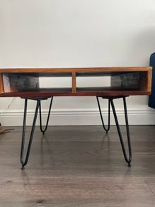 Wooden side table