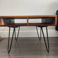 Wooden side table