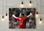 Cristiano Ronaldo Manchester United printed Wall picture 3mm foamex board printed picture on it wall board wall decor wall art picture