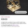 Vintage brass dolphin candlestick/ candle holder Image 5