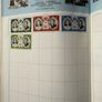 Stamp collection in book, 1930's onwards from all over the world. Approx 60 stamps Image 3