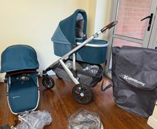Uppababy Vista V2 Finn colour pram travel system