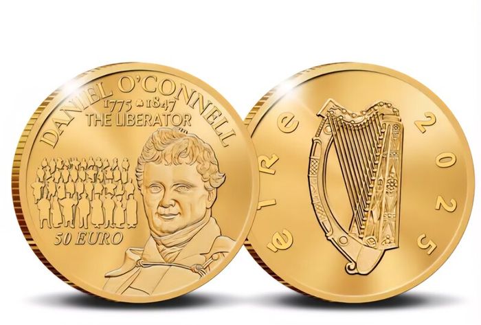 Daniel OConnell Gold and Silver Two Coin Proof Set 2025 limted to 250