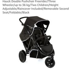 Hauck double pushchair