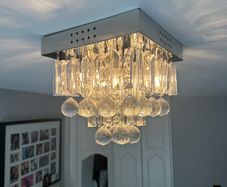 Modern Crystal Ceiling Light / Chandelier