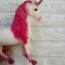 Schleich Bayala Mandala Unicorn Mare 70717 Pink approx. 11 cm. Used Please see photos Image 4