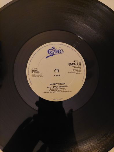 Johnny Logan - Job Lot - three 12" singles