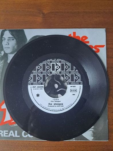 The Stooges 1969/real cool time 7" rare french 1969 release