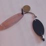 Silver paddle for bookmark or phone pen, D18 post 3e Image 2
