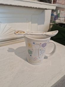 Disney Collectible Hot chocolate and spoon set