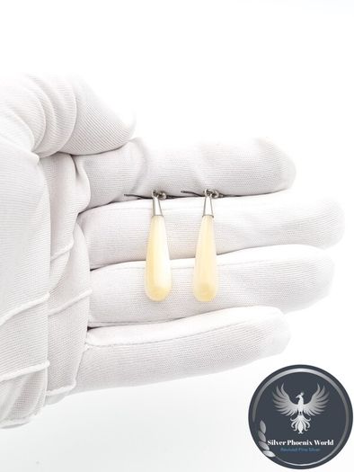 Sterling Silver Shell Earrings