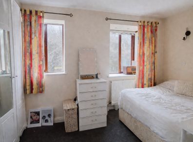 Heavy Duty Handmade Double-Lined Blackout Curtains in Excellent Condition