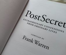Hardcopy of Post Secret by Frank Warren | Book