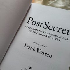 Hardcopy of Post Secret by Frank Warren | Book