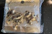 Cute Dalmatian brooch (new, multiple)