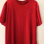 Reclaimed Vintage velvet T-shirt Image 2