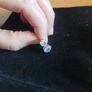 Sterling silver studs Mercury mystic topaz Image 2