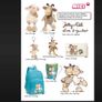 BNWT NICI Germany Jolly Mah Gustav goat soft toy 28 cm Postage included Image 2