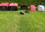 Breaking ride on mowers
