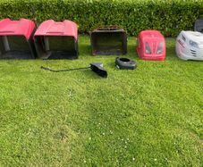 Breaking ride on mowers