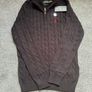 Ralph Lauren Black Cable Knit Quarter Zip Image 2