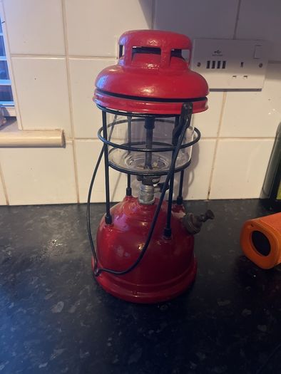 Vintage Tilly x246 miners lamp 1950s