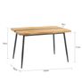 Dining Room Table for 4 People modern practical Image 3