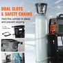 Heavy Duty Welding Cart with 4 Drawers and Gas Cylinder Storage Image 5