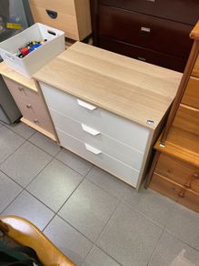 White dresser